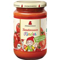 Zwergenwiese Bio-Kinder-Tomatensauce mit Apfelsüße, 340 g