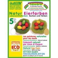 ökoNORM nawaro Eierfarben zum Selberfärben, 5 Farben