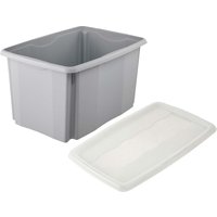 keeeper Aufbewahrungsbox "Emil Eco Line" mit Deckel "Emilia", 54,5x39x29, 5 cm, 45 l, grau – Ansicht 1