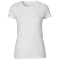 Neutral Bio-Damen-T-Shirt mit Rundhalsausschnitt weiß, Gr. M – Ansicht 1