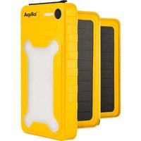 Aqiila Powerbank mit mehrfach ausklappbarem Solarpanel "Powerbird BS10"