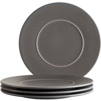 Mäser Speiseteller Set 4-tlg. "Unico" 28 cm, anthrazit – Ansicht 1