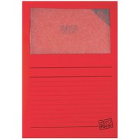 100 Elco Sichtmappe/Fenstermappe "Ordo zero" rot – Ansicht 1