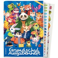 Häfft Grundschul-Aufgabenheft DIN A5, Rasselbande