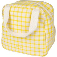 MELA Bio-Organizer-Tasche "JASMEET" 4,5 l, greige/summer grid print – Ansicht 1