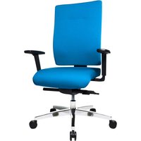 Topstar Bürodrehstuhl "Sitness 70" mit Armlehnen hellblau