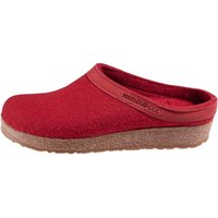 Haflinger Hausschuhe 'Torben' rot, Gr. 41