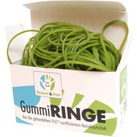 Gummiringe "Green & Fair" 100 x 1,5 mm