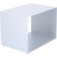 Jan Kurtz Würfelregal "Cubus" B 50 x T 35 x H 36 cm aus Stahlblech, lunasilber – Ansicht 1