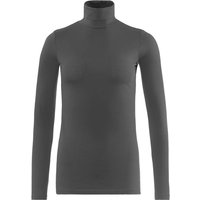 Living Crafts Bio-Damen-Langarmshirt "NIA" mit Rollkragen, black, Gr. XL – Ansicht 1