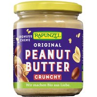RAPUNZEL Bio-Peanutbutter "Crunchy", 250 g