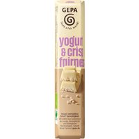 GEPA Bio-Schokoladenriegel "Yoghurt & Crisp" Fairness, 45 g