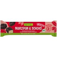 RAPUNZEL Bio-Zartbitter-Marzipan-Happen, 50 g