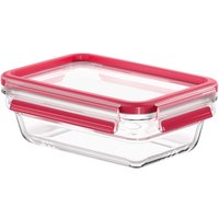 EMSA Frischhaltedose "Clip und Close" aus Glas, rechteckig, 0,7 l