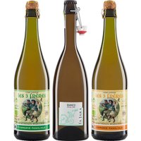 Bio-Weinpaket "Pfiffig" mit Cidre und Perlwein, 3 x 0,75 l