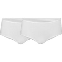Living Crafts 2er-Pack Bio-Damen-Panty 'TANDY' mit Spitze, offwhite, Gr. M – Ansicht 1