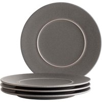 Mäser Dessertteller Set 4-tlg. "Unico" 21 cm, anthrazit – Ansicht 1