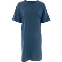 Living Crafts Bio-Damen-Nachthemd "Berit" mit Rundhalsausschnitt, navy, Gr. M – Ansicht 1