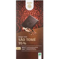 GEPA Bio-Schokolade 'Grand Noir' Sao Tomé 95% 80 g