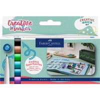 Faber-Castell 6er-Set Goldfaber Creativ-Marker "Creative Haven" 1,5-Spitze – Ansicht 1