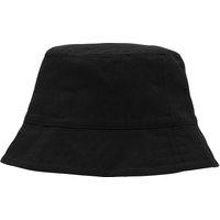 Neutral Bio-Bucket Hat aus Baumwoll-Twill, schwarz, Gr. M/L