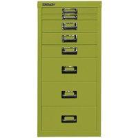 Schubladenschrank 8 Schübe, DIN A4 grün – Ansicht 1