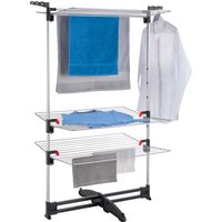 Metaltex Turm-Wäscheständer "Ciclone Vario", 3 Etagen