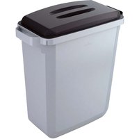 DURABLE Mülleimer 'Durabin 60' 60 l, mit schwarzem Deckel – Ansicht 1