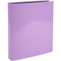 10 Exacompta Ringbücher "Aquarel", DIN A4, 4 Ringen in D-Form, malve – Ansicht 1