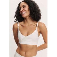 tranquillo Damen-Bralette "Nolaa" aus Tencel, white, Gr. M
