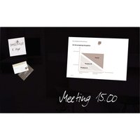 Sigel Glas-Magnettafel "artverum" 78 x 48 cm, schwarz
