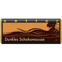 Zotter Bio-Bitter-Schokolade 'Dunkles Schokomousse', 70 g