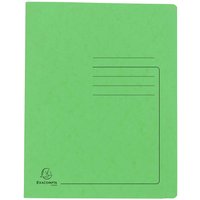 25 Exacompta Schnellhefter aus Colorspan-Karton, 355 g/m², DIN A4, lindgrün – Ansicht 1
