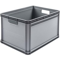 keeeper Transportbox 'Robert' stapelbar, 60 x 40 x 32 cm, 64 l, grau