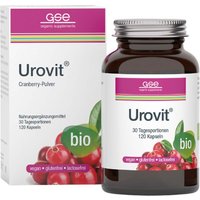 GSE Bio-Kapseln "Urovit" Cranberry-Pulver, 120 Stück