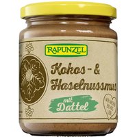 RAPUNZEL Bio-Kokos-und Haselnussmus mit Datteln, 250 g