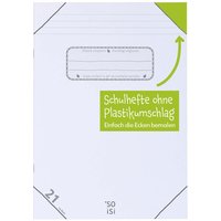 Soisi Recycling-Schulheft DIN A4 Nr. 21 lin. ohne Rand