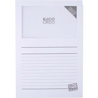 100 Elco Sichtmappe/Fenstermappe "Ordo zero" weiß
