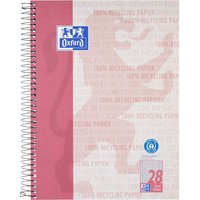 OXFORD Recycling Collegeblock A4+, 120 Blatt, kariert mit Doppelrand, 90 g/m²