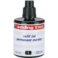 edding Nachfülltinte "T100" für Permanentmarker, schwarz