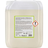 AlmaWin Spülmittel "Sanddorn & Mandarine" Kanister, 20 l, Nachfüllung