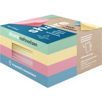 share Haftnotizen 75 x 75 mm, 4 x 100 Blatt, farbig sortiert – Ansicht 1