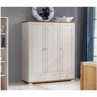 Kleiderschrank "VITA" 3-türig, B147xT52xH178 cm, Kiefer weiß/provence