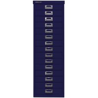 Schubladenschrank 15 Schübe, DIN A4 oxfordblau – Ansicht 1