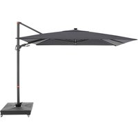 doppler Pendelschirm "myZone AX" mit LED Beleuchtung 300 x 220 cm, anthrazit – Ansicht 1
