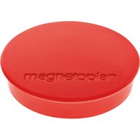 10 magnetoplan Magnete 'Discofix standard' rot – Ansicht 1