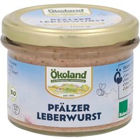 Ökoland Bio-Pfälzer-Leberwurst, 160 g