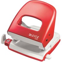 Leitz NeXXt Bürolocher 5008, bis 30 Blatt, rot – Ansicht 1