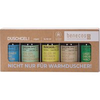 benecos Bio-Mini-Duschgel-Set "Nicht nur für Warmduscher" – Ansicht 1