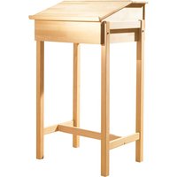 Stehpult "Victoria" aus massiver Buche, mit Ablagefach B 62,5 x T 55 x 112 cm